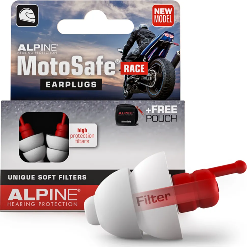 Alpine MotoSafe Race Motor Oordoppen