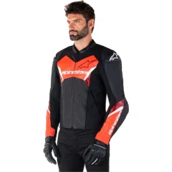 Alpinestars Faster V3 Airflow Leren Motorjas
