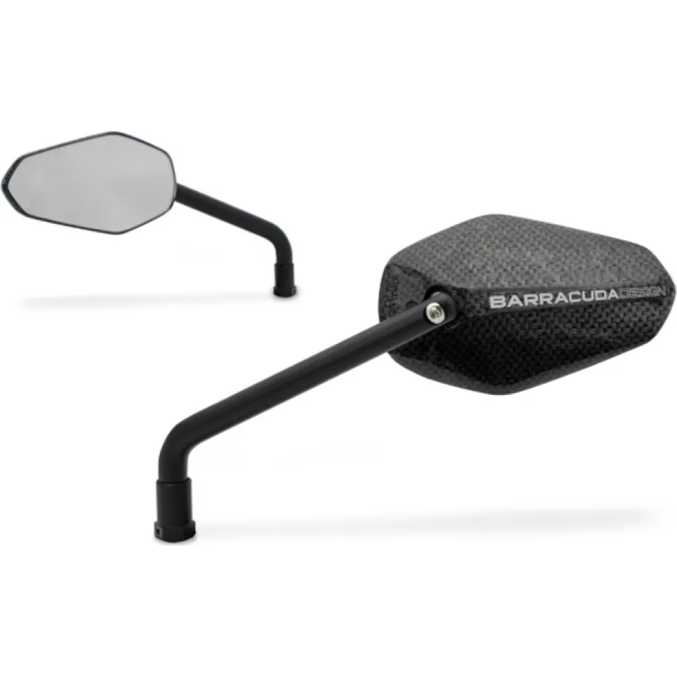 Barracuda Ego-Carbon Spiegels (set)