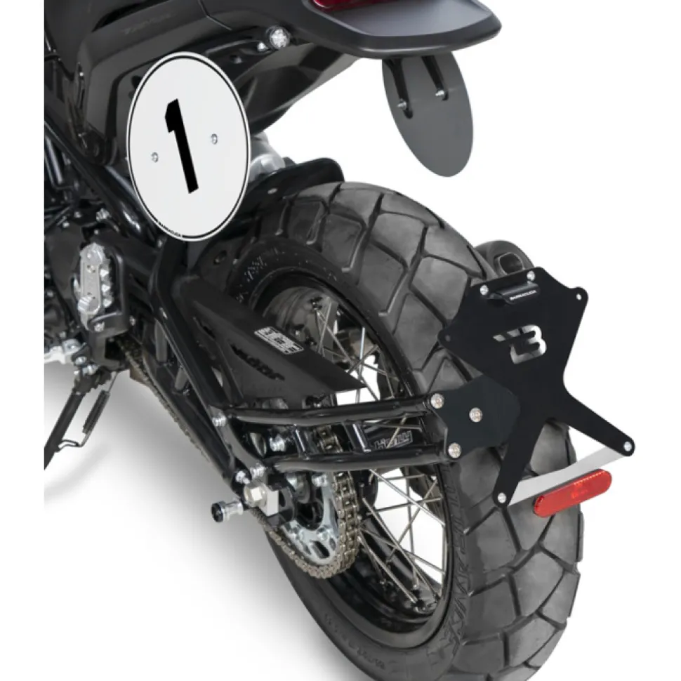 Barracuda Kentekenplaathouder -side Naked- Benelli Leoncino