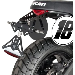 Barracuda Kentekenplaathouder Street Ducati Scrambler (2015 - 2017)