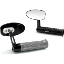 Barracuda Skin-r/bar End Spiegels (set)