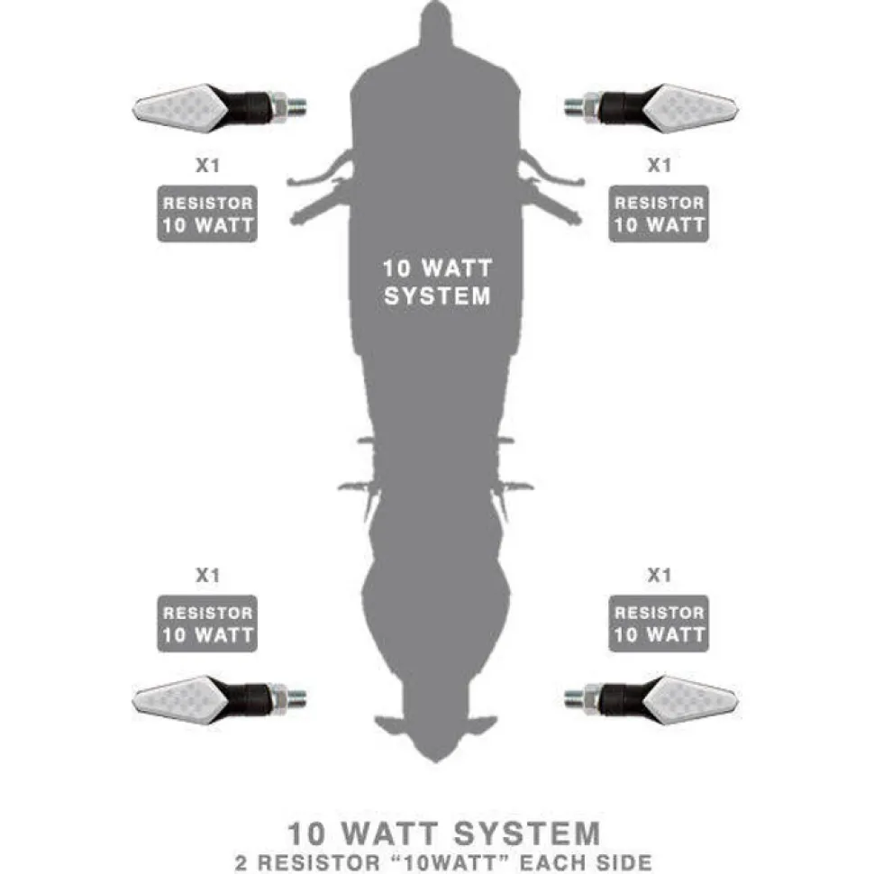 Barracuda Weerstanden 10watt