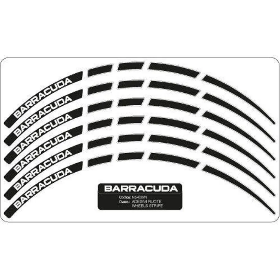 Barracuda Wheel Stripes For Maxiscooter