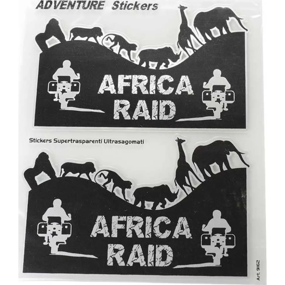 Booster Adventure stickers Africa Raid 20x24 cm