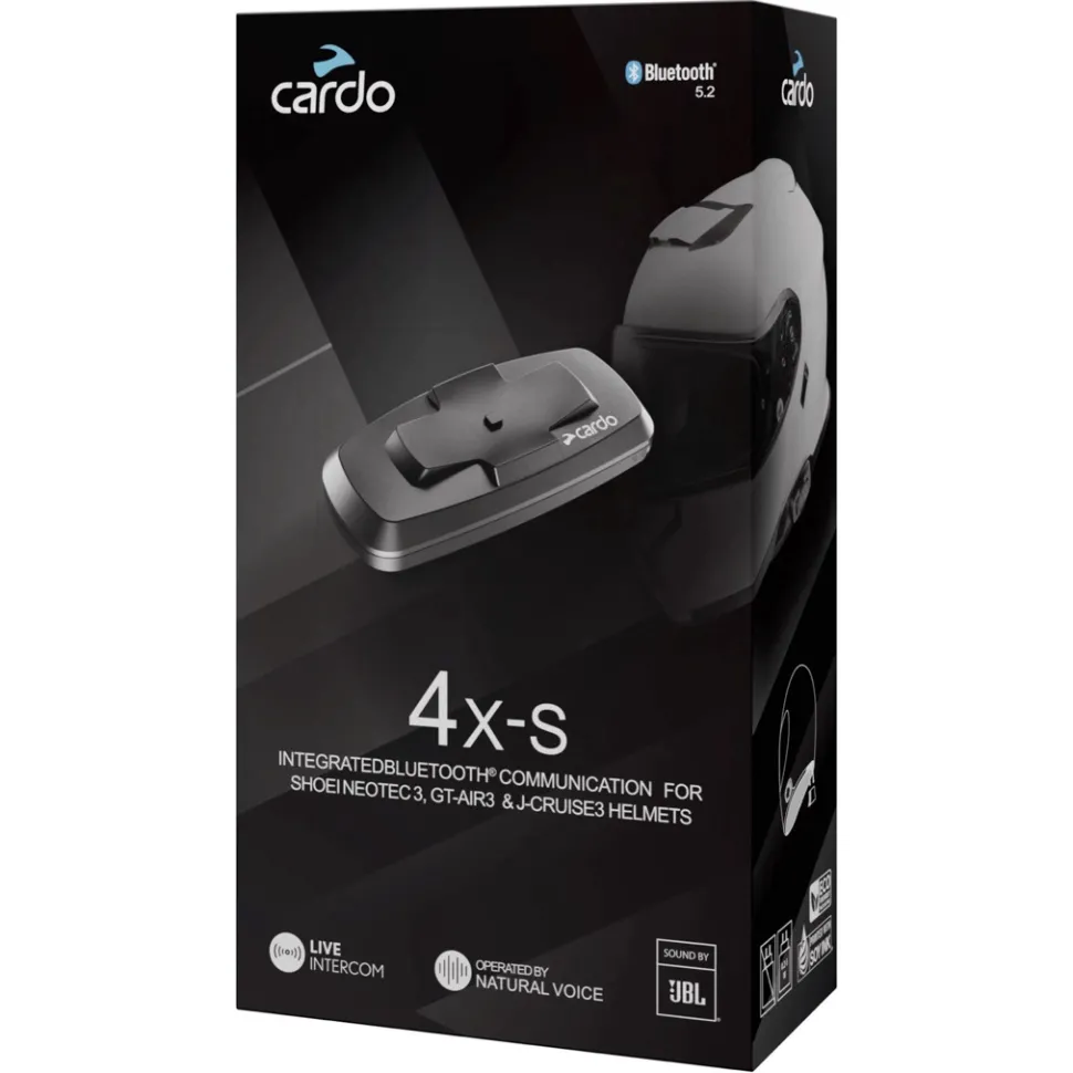 Cardo 4X-S Shoei Communicatiesysteem