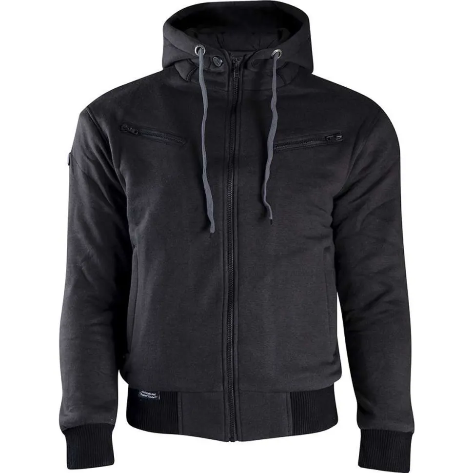 CLAW Mortal Slim Fit Black Motorhoodie