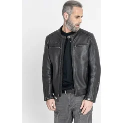 John Doe Leather Jacket Dexter Black