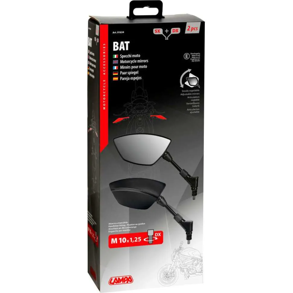 Lampa Bat Motor Spiegels (set)