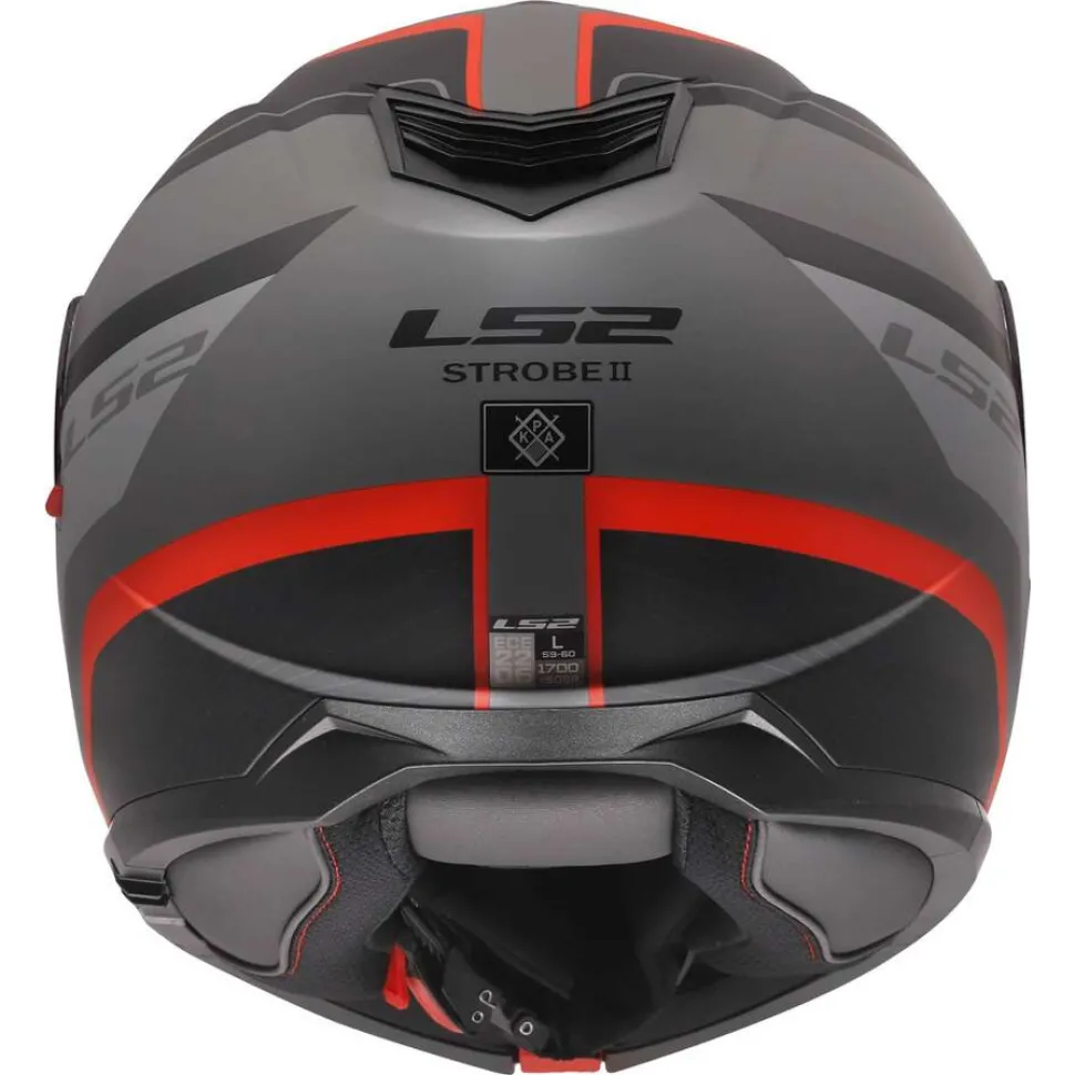 LS2 FF908 Strobe II Monza Systeemhelm