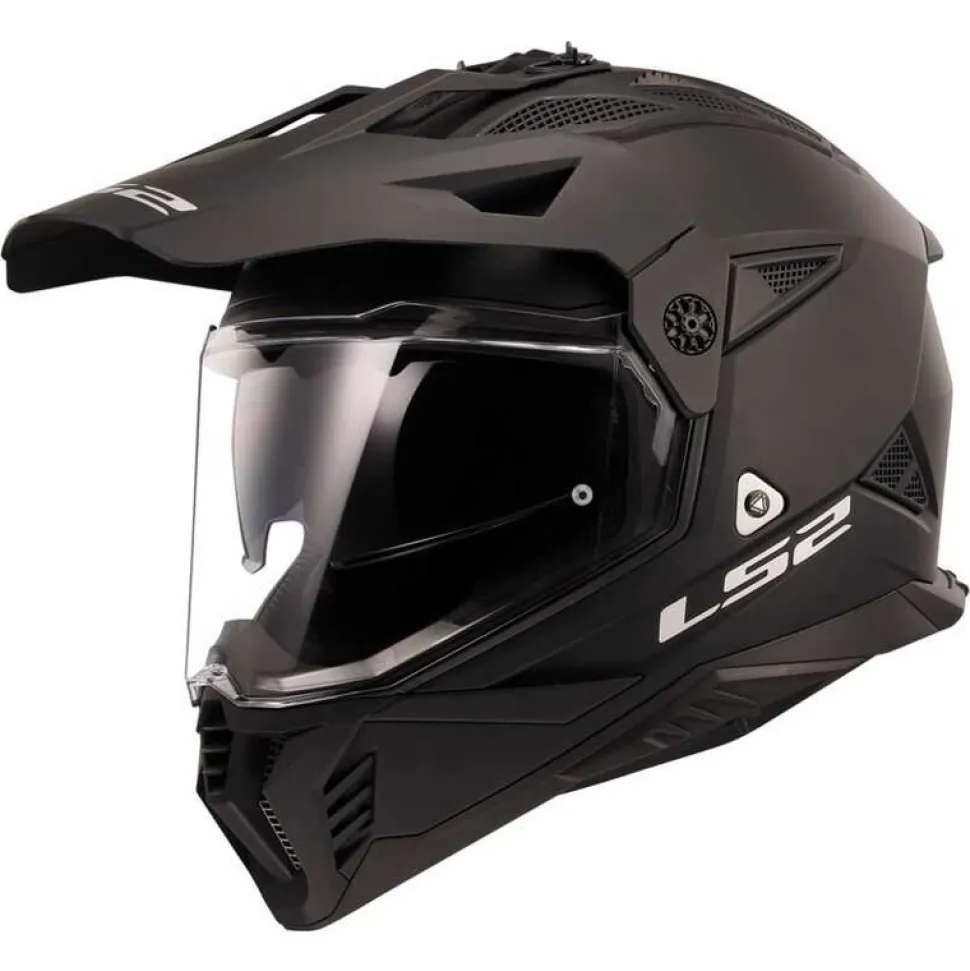 LS2 MX702 Pioneer II Solid Helm