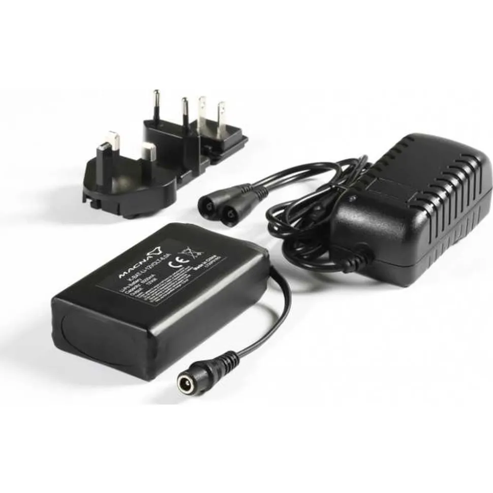 Macna Accu + Lader Macna, 12V 6A Centre Jas/Broek