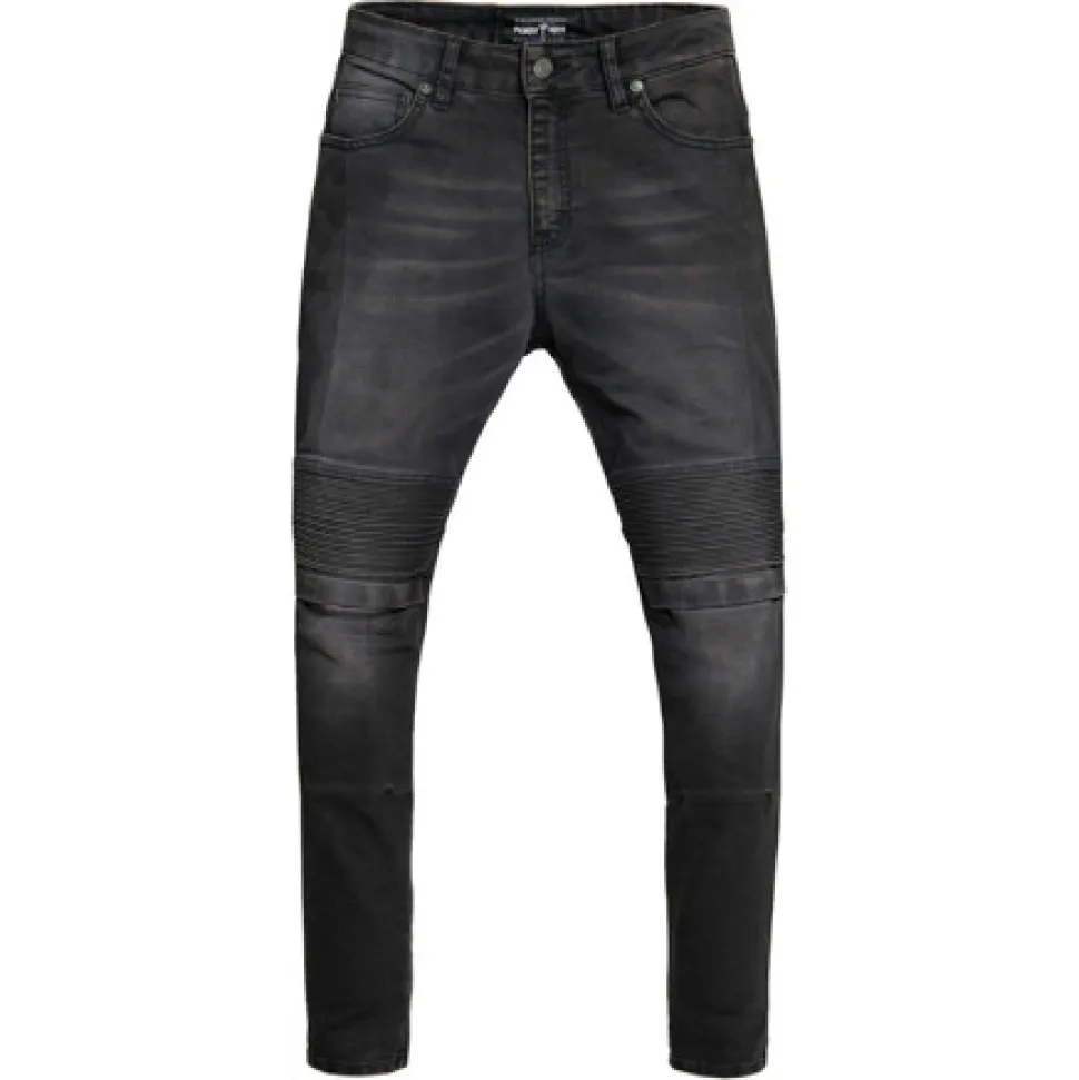 Pando Moto Rosie Devil Plain Dames Motorjeans