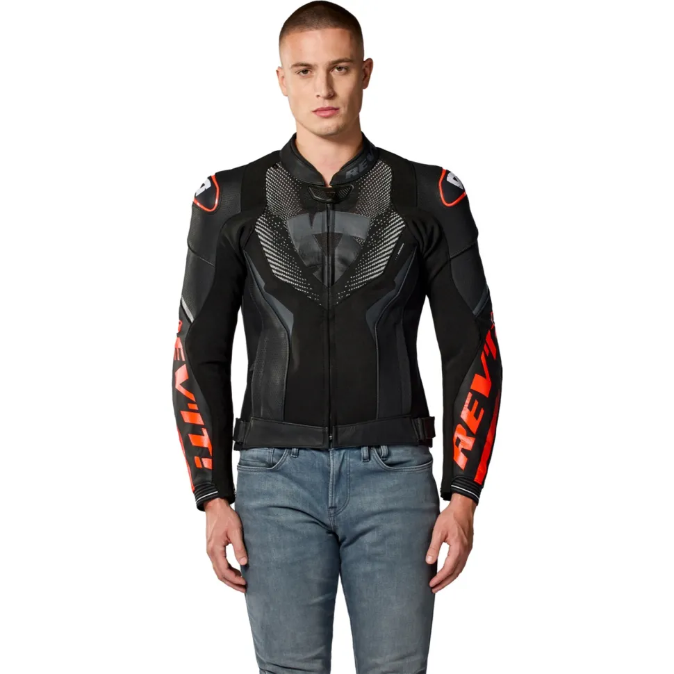 REV'IT! Hyperspeed 3 Air Leren Motorjas
