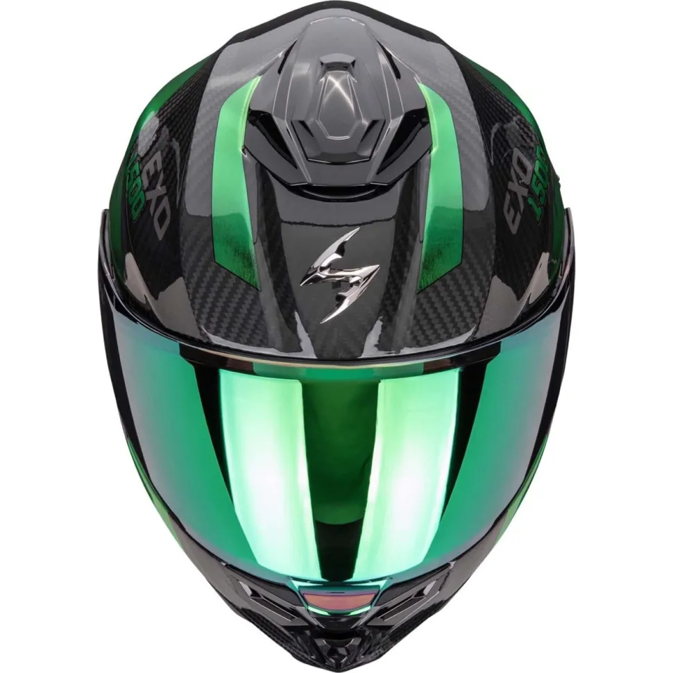 Scorpion EXO-1500 Carbon Air Platted Integraalhelm