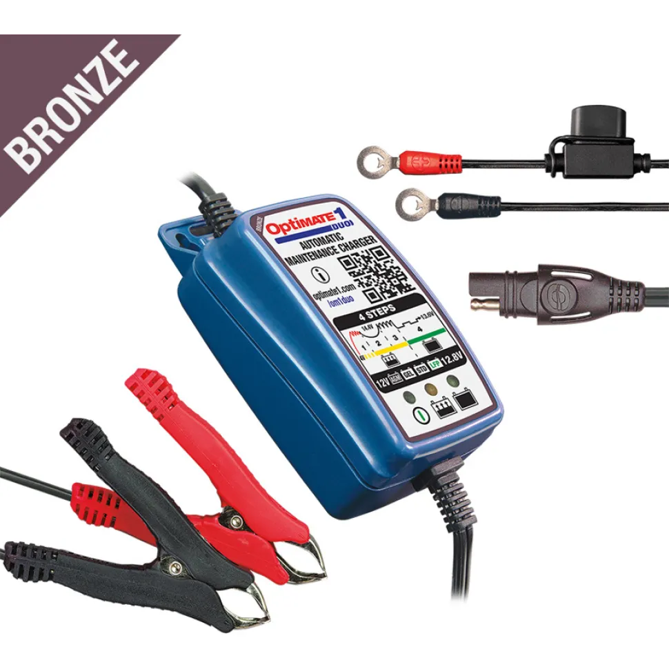 Tecmate Optimate 1 Duo Acculader